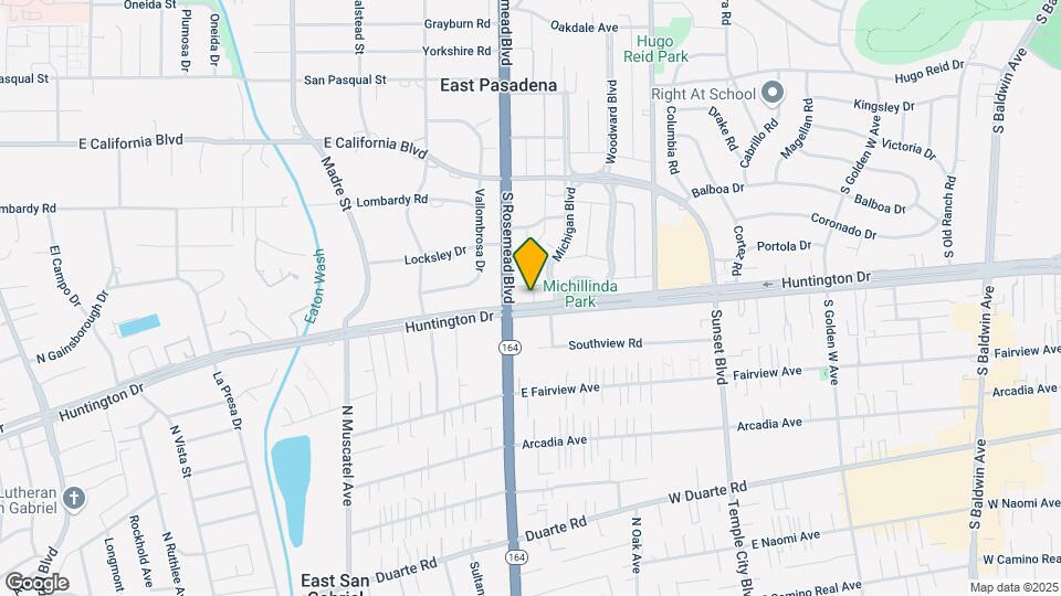 3721-3723 Huntington Dr Map and Location Details