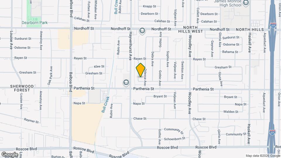 8738 Monogram Ave Map and Location Details