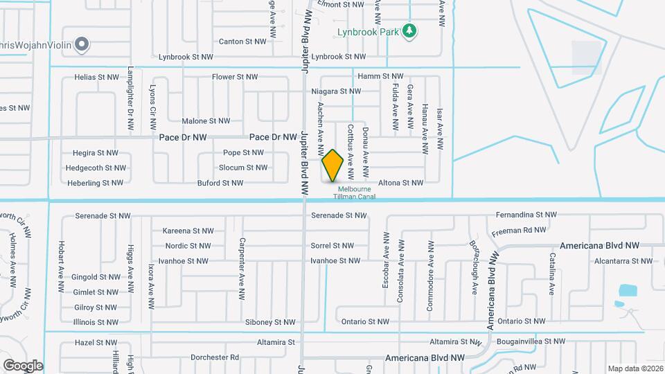 874 Altona St NW Map and Location Details