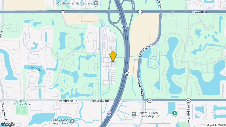 14602 SW 11th St Map and Location Details