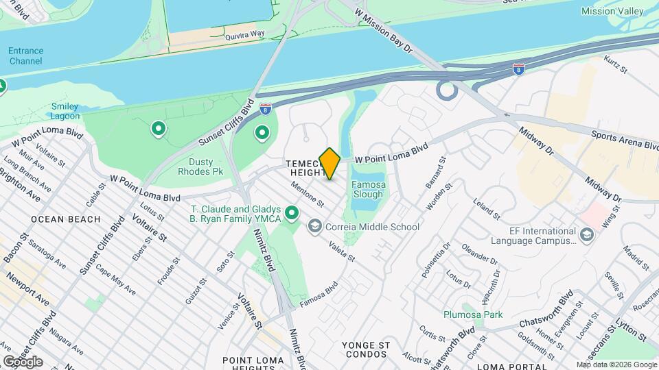 4352 Temecula St Map and Location Details