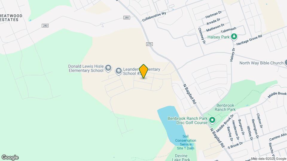 1729 Catahoula Dr Map and Location Details