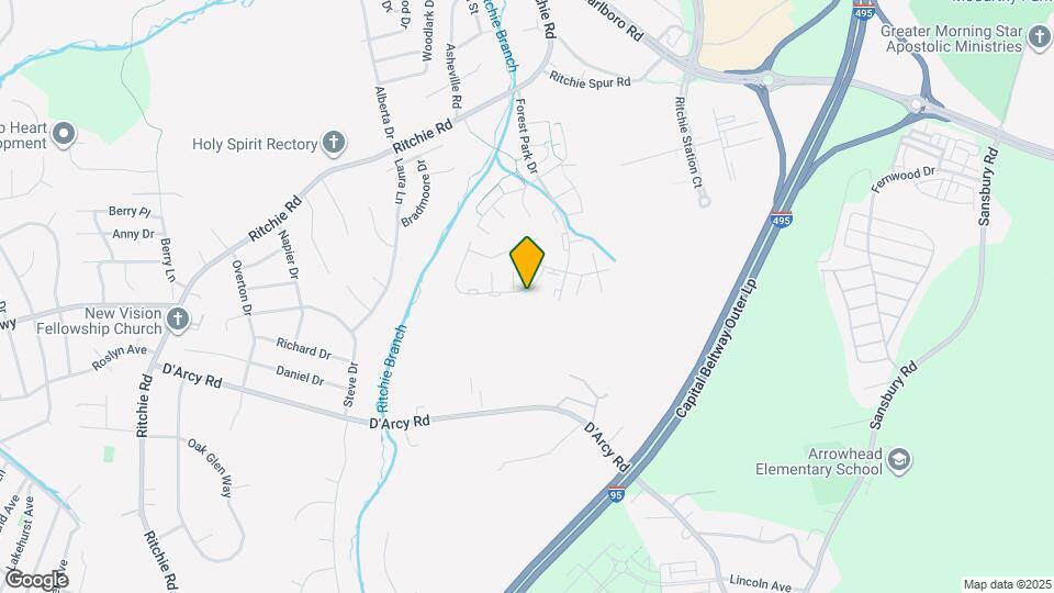 8767 Ritchboro Rd Map and Location Details