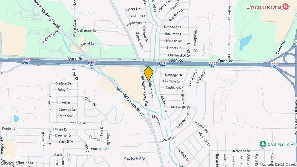 10819 Hallstead Dr Map and Location Details