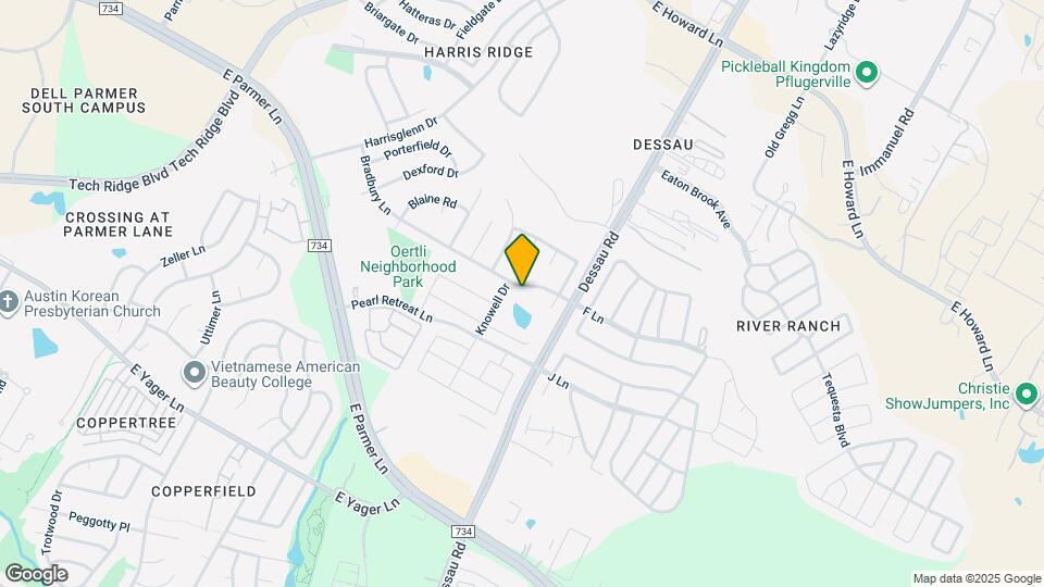 1523 Bradbury Ln Map and Location Details