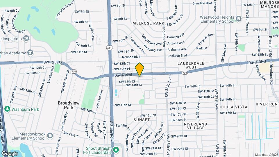 3651 SW 13 Ct Map and Location Details