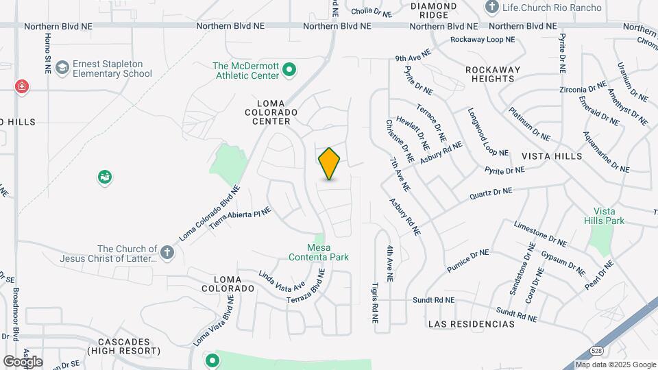 4007 Sierra Alta Ave NE Map and Location Details