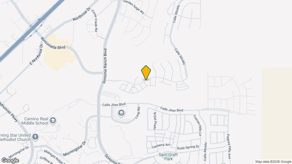 4118 Galicia Way Map and Location Details