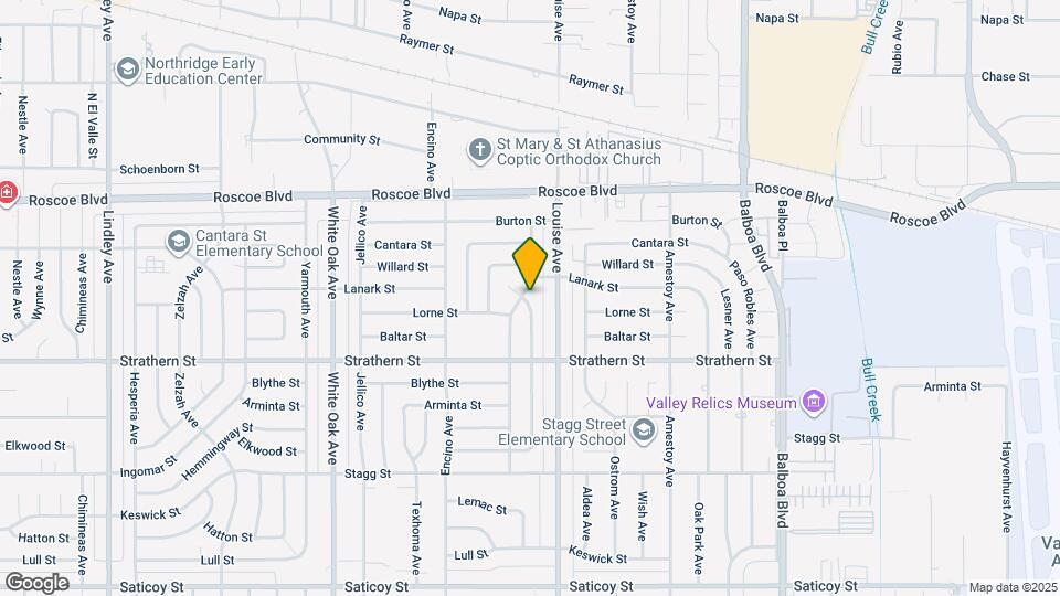 8126 Andasol Ave Map and Location Details