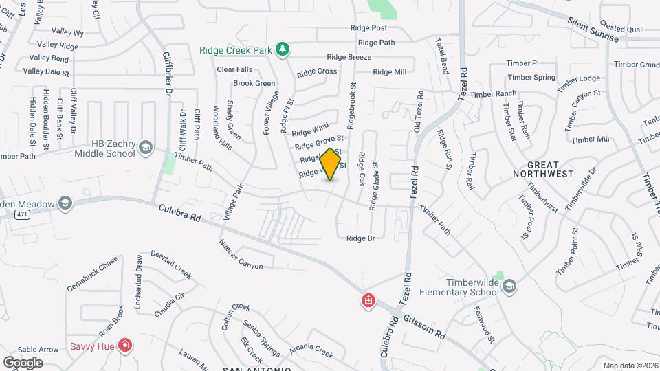 6207 Ridge Arbor St Map and Location Details