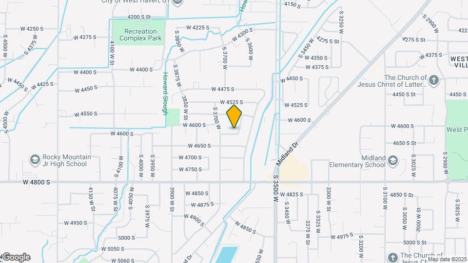 3652 W 4625 S Map and Location Details