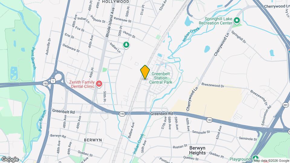 8110 Miner St Map and Location Details