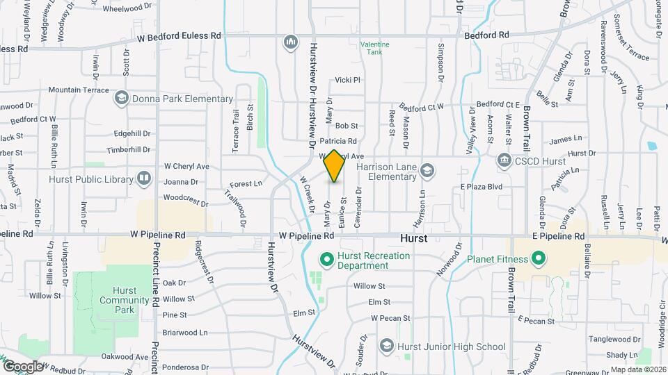 1020 Mary Dr Map and Location Details