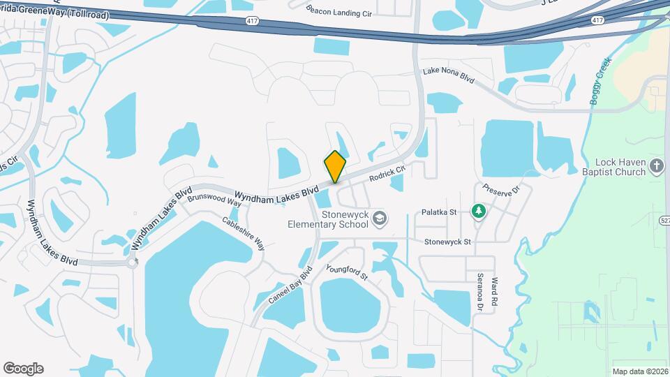 3410 Rodrick Cir Map and Location Details