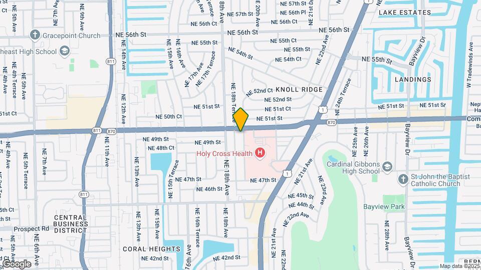 4911 NE 19th Ave Map and Location Details