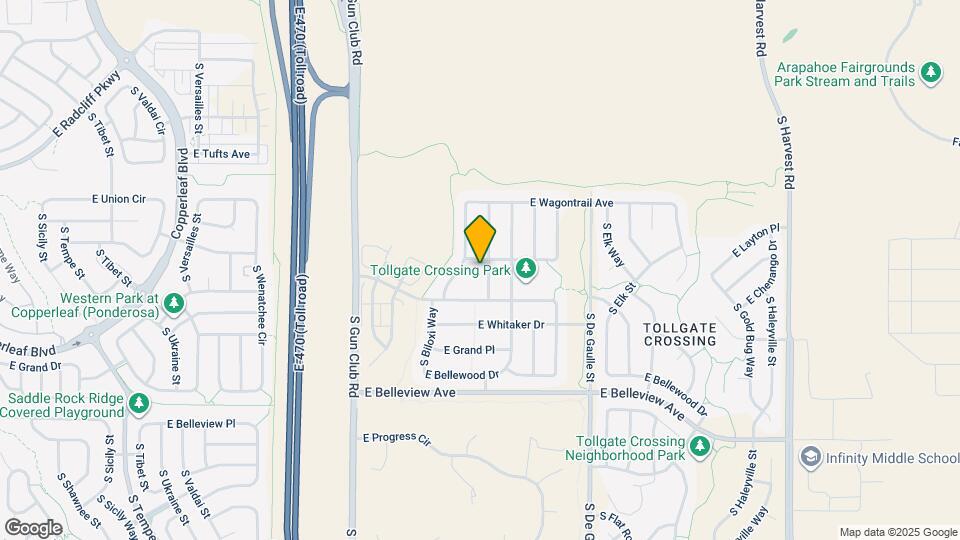 4857 S Buchanan St Map and Location Details