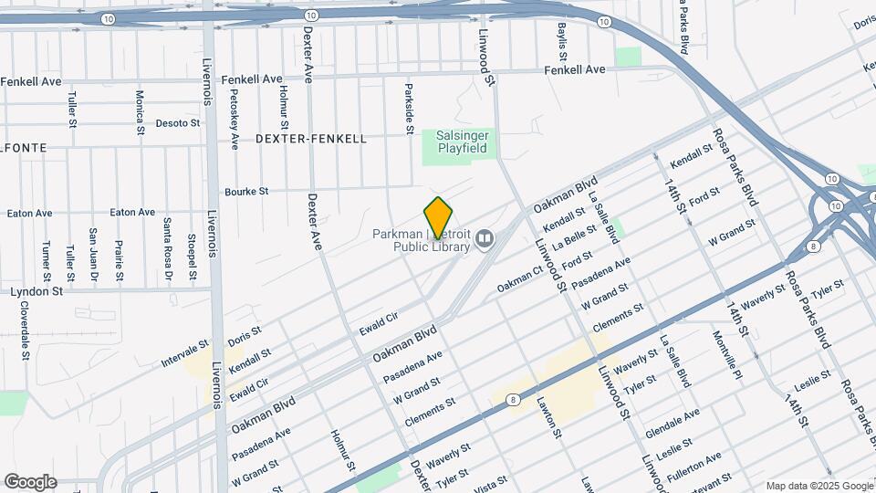 2967 Doris St Map and Location Details