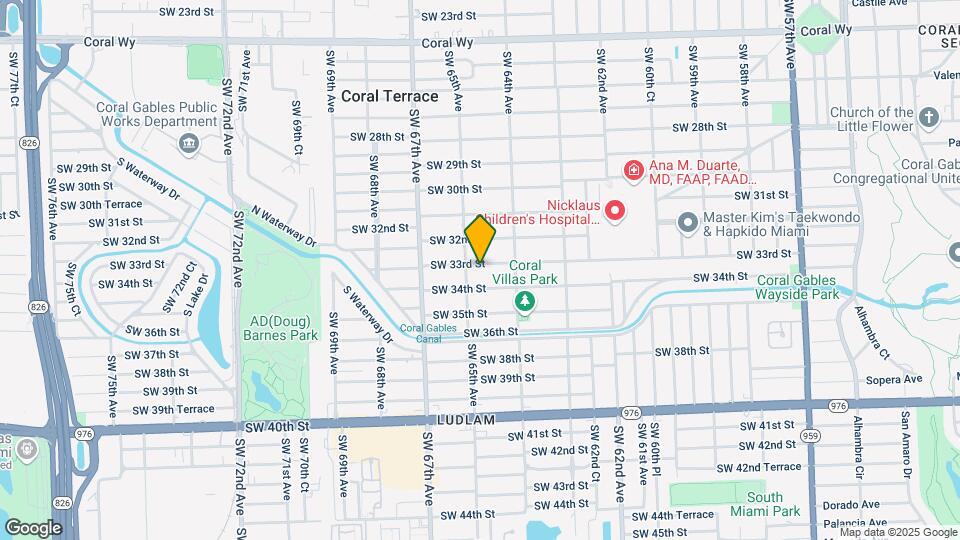 6470 SW 33rd St Mapa y Detalles de la Ubicación