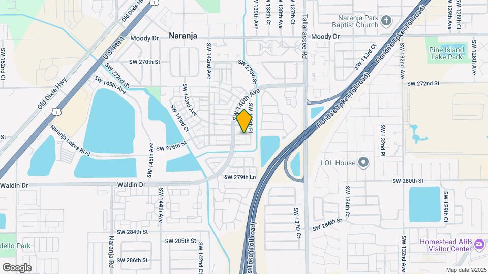 13950 SW 276th St Map and Location Details