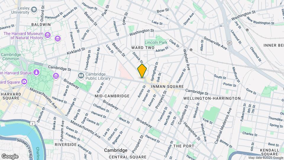 1427 Cambridge St, Unit 6 Map and Location Details