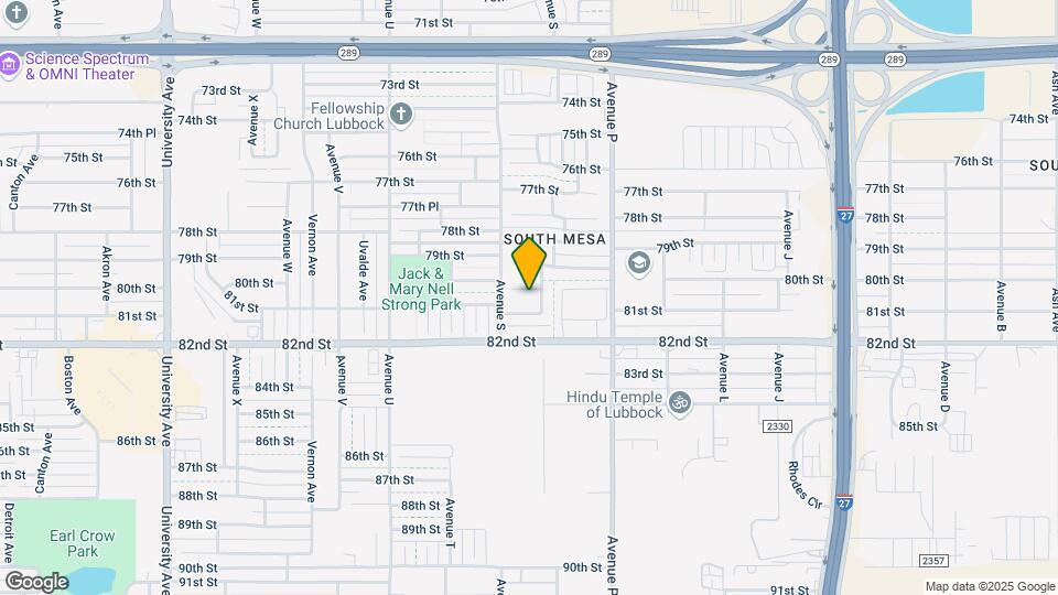 1805 80th St Map and Location Details