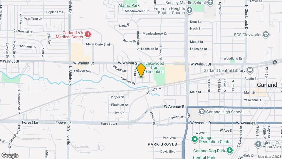 305 Cliff Dr Mapa y Detalles de la Ubicación