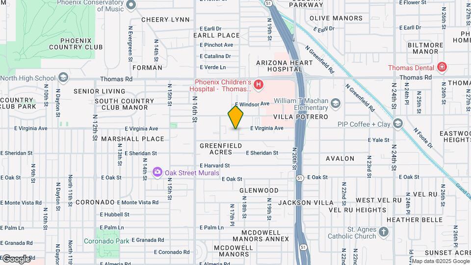 2530 N 17th Way Map and Location Details