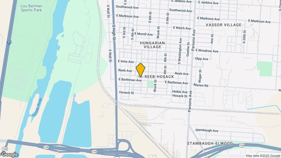 1865 S 5th St Map and Location Details