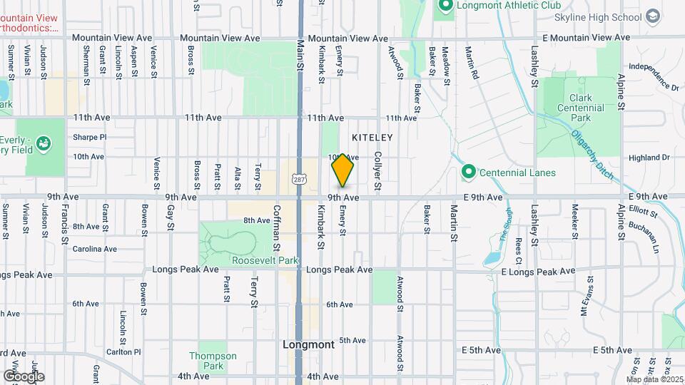 902 Emery St Map and Location Details