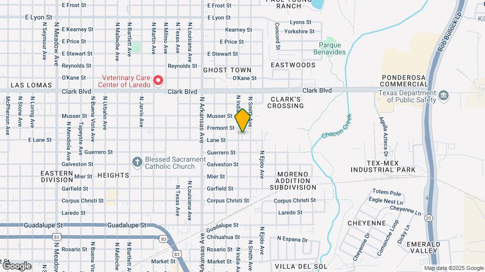 3102 Lane St, Unit #1 Map and Location Details