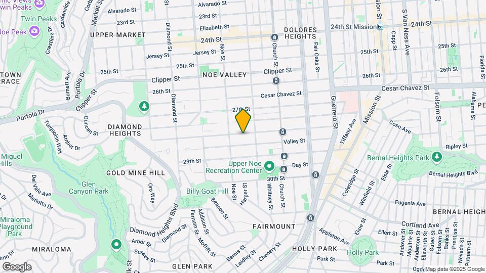 323 28th St Map and Location Details