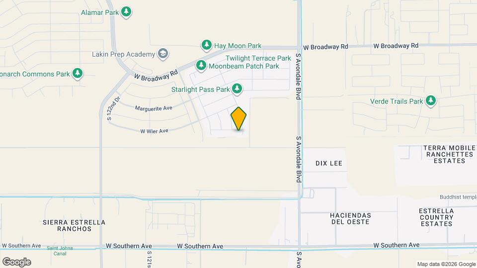 5112 S 117th Ave Map and Location Details