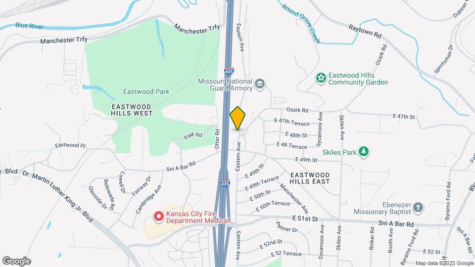 4748 Eastern Ave Map and Location Details