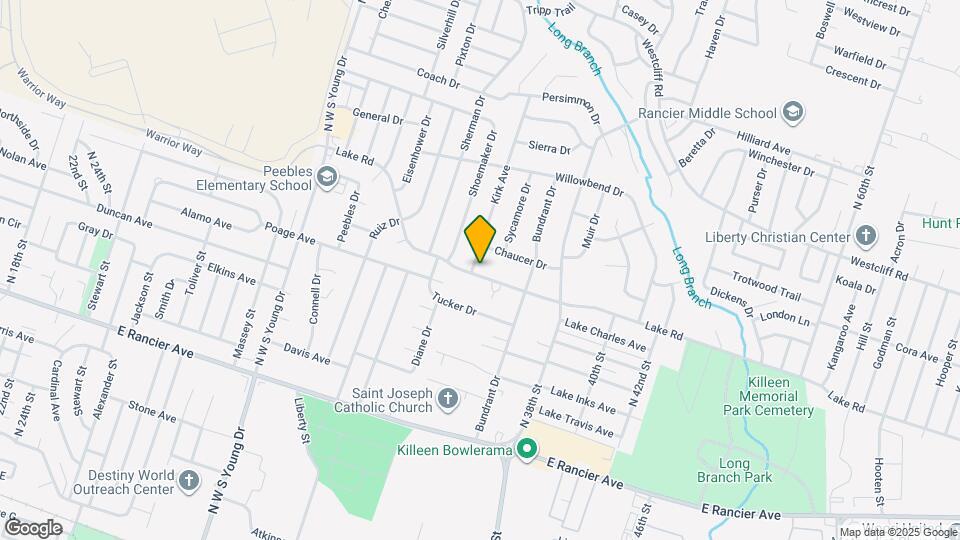 1700 Kirk Ave Map and Location Details