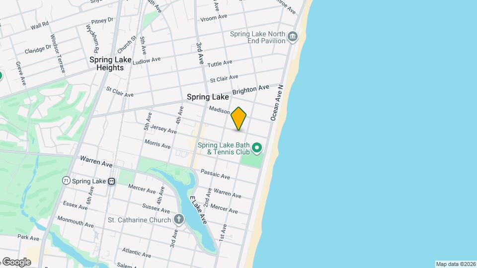 109 Washington Ave Map and Location Details