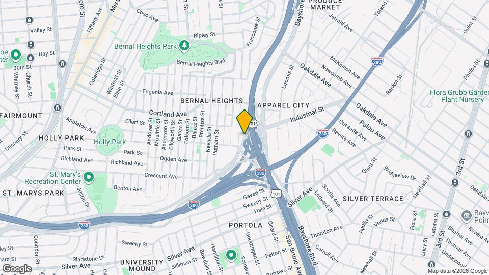 14 Alemany Blvd Mapa y Detalles de la Ubicación