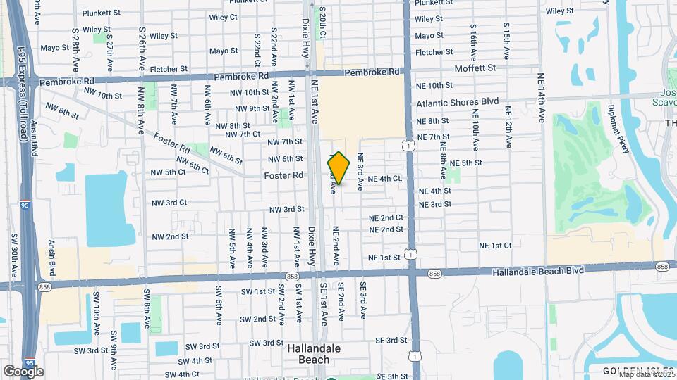 324 NE 2nd Ave Map and Location Details