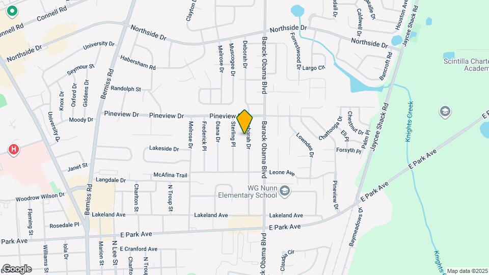 2320 Deborah Dr Map and Location Details