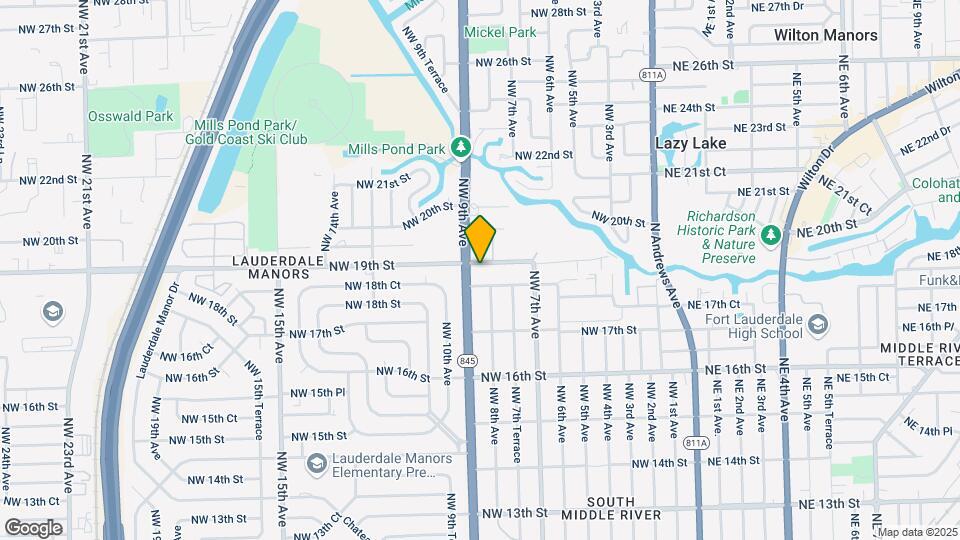 808 NW 19th St Map and Location Details