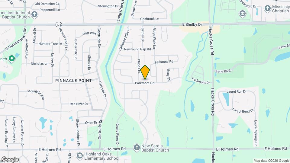 7732 Parkmont Dr Map and Location Details