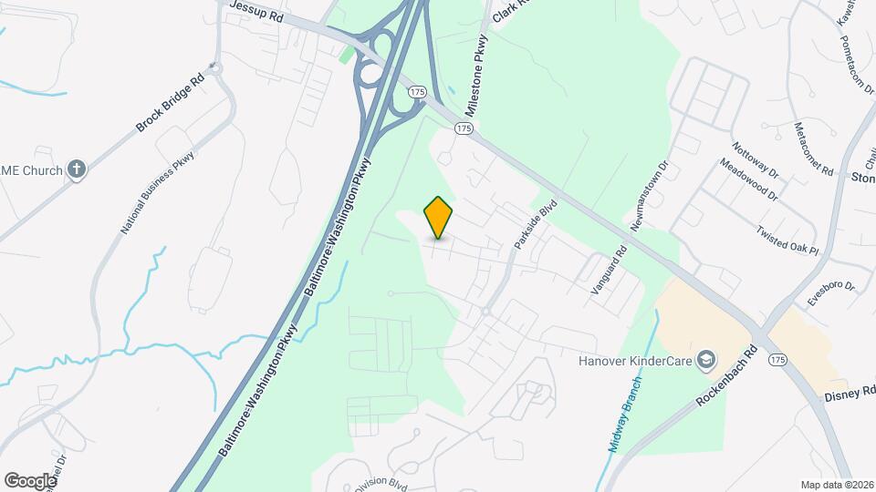 7917 N Gladden Farm Way Map and Location Details