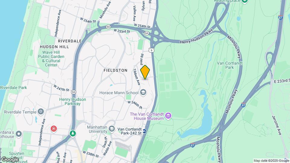 244 Fieldston Ter Map and Location Details