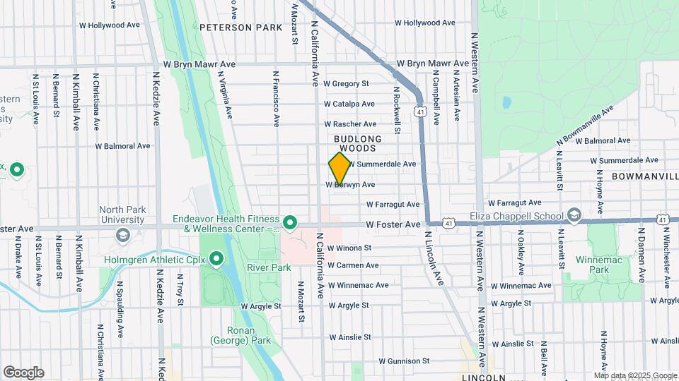 2713-2737 W Berwyn Ave Map and Location Details