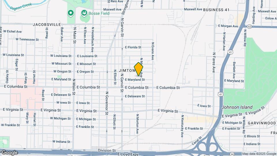 650 E Maryland St Map and Location Details