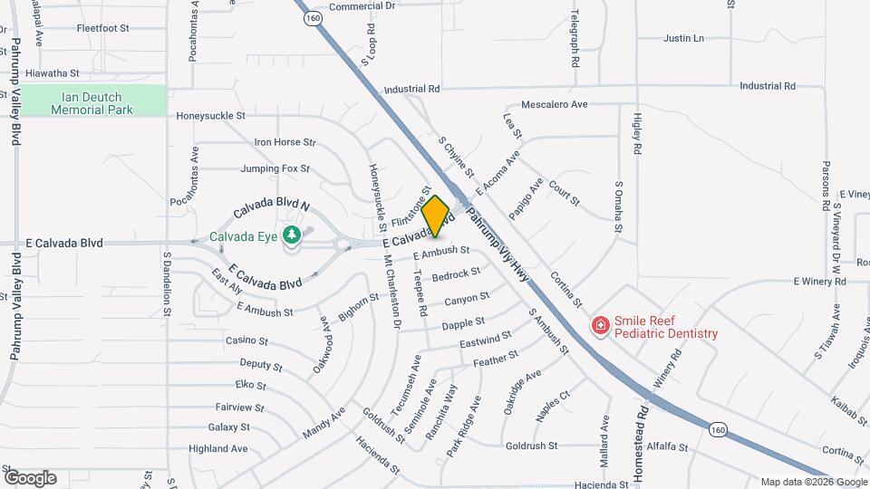 2500 E Ambush St Map and Location Details