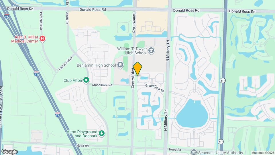 2210 Myrtlewood Cir W Map and Location Details