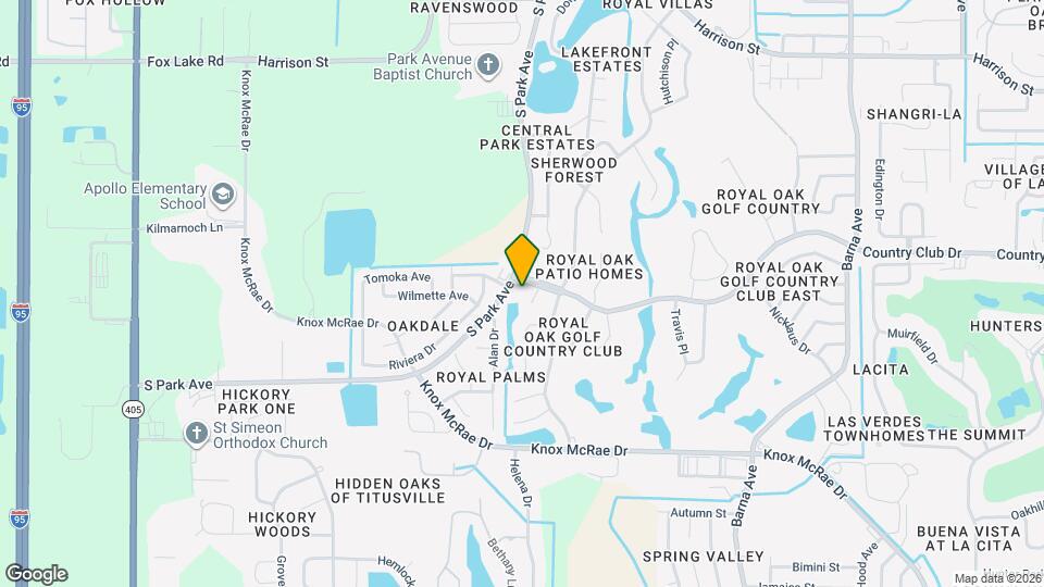 2497 Country Club Dr Map and Location Details