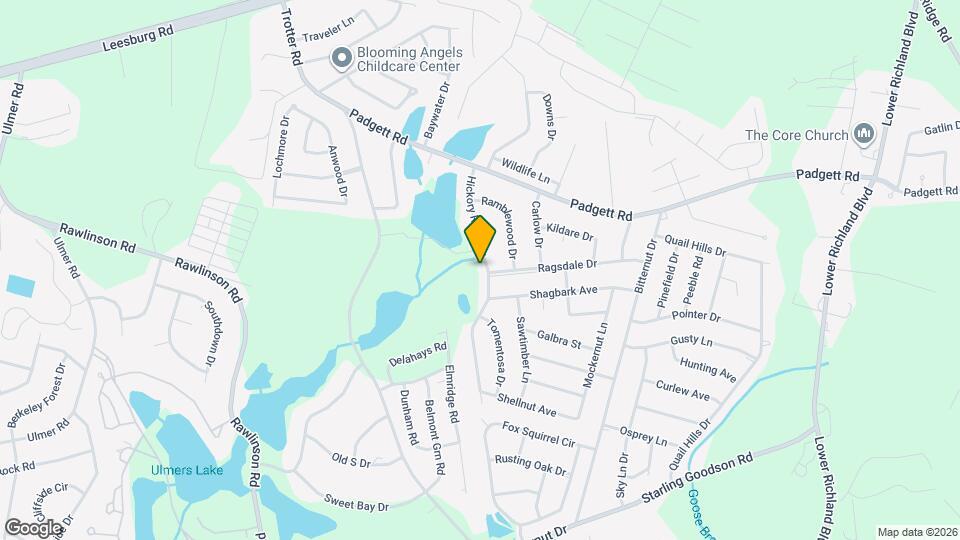 308 Hickory Ridge Dr Map and Location Details