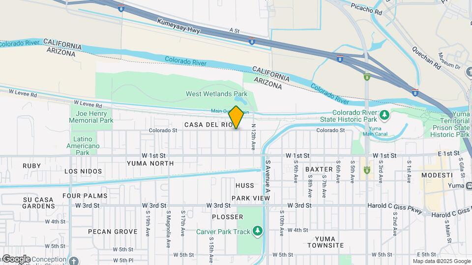 190 N 13th Ave Map and Location Details