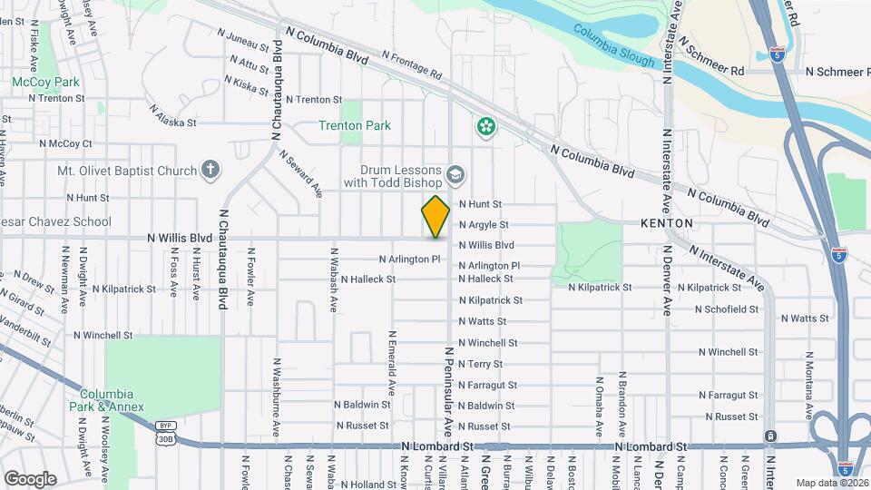 3006 N Willis Blvd Map and Location Details